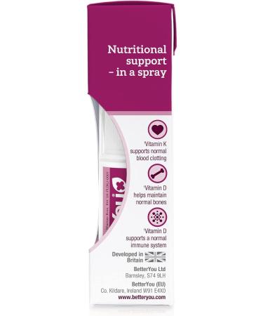 BetterYou Kids Vitamin D + K2 Oral Spray 15ml - Daily Essential for Healthy Growth - Buy Online on GoSupps.com