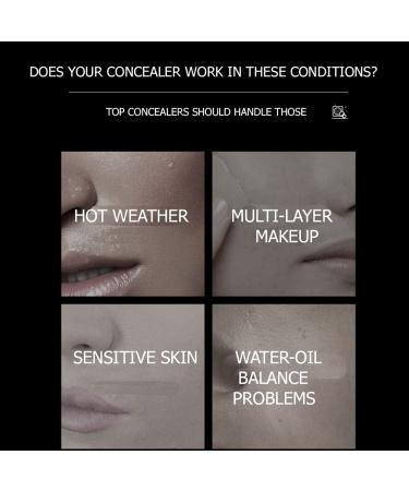 BIOAQUA Silky Concealer 15g - Natural Color (798) | Moisturizing Pre-Makeup Primer for Smooth & Refreshing Skin - Buy Online on GoSupps.com