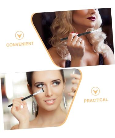 Beavorty portable nose brush contour brush Highlighter Makeup Brush nose contour brush 18.50X1.00X1.00CM Black - Buy Online on GoSupps.com