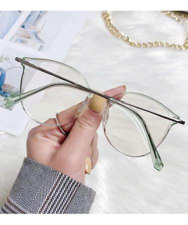 Fuqinqingoz Anti Blue Light Reading Glasses - +300 Presbyopia Glasses in Green | Fashionable & Tiredness Alleviating Computer Readers - Buy Online on GoSupps.com