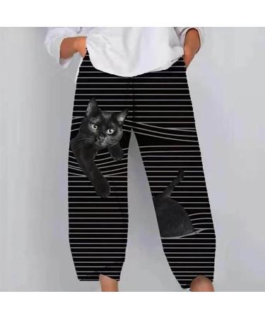 Cat Dog Print 4X-Large Workout Leggings for Women | Street Sports Yoga Pants - Buy Online on GoSupps.com