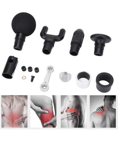 High Compatibility Massage Pistol Heads - Interchangeable Attachments & Silicone Parts for Muscle Relief - Buy Online on GoSupps.com