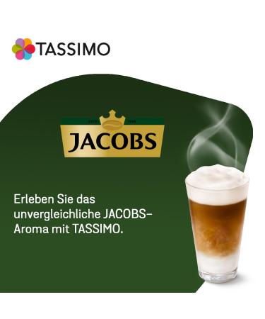 Buy Jacobs Latte Macchiato Classico Tassimo Capsules - Pack of 40 (5 Packs of 8 Drinks) | International Shipping Available - Buy Online on GoSupps.com
