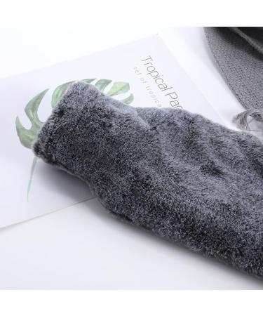 Buy 2L Gray Hot Water Bottle with Soft Fleece Cover - Long & Cozy | Safe & Tested for Comfort - Buy Online on GoSupps.com