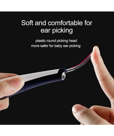Electric Ear Cleaner - Vibrating Ear Wax Remover with LED Light & 4 Tips | Portable Ear Cleaning Tool for International Shipping - Buy Online on GoSupps.com