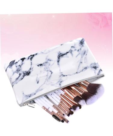 Baluue 12pcs Powder Marble Bristles Nylon Kit Brush Handle Makeup Cosmetics Synthetic - Buy Online on GoSupps.com
