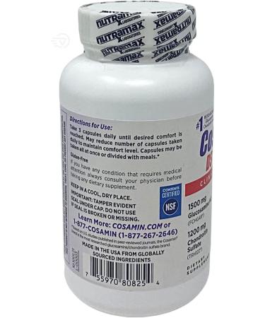 Cosamin DS Joint Health Supplement 216 Caps (2 Pack) - Comfort & Mobility Support - Buy Online on GoSupps.com