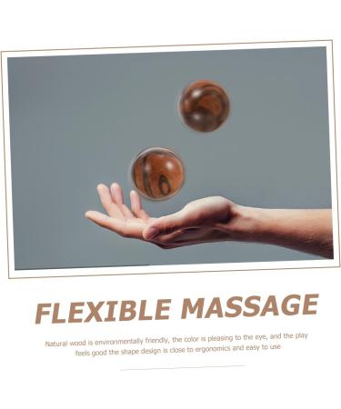 Aboofan 2-St Fitness Golfer Massage Balls - Hand Training Gear for Adults Chinese Decompression Stress Relief Balls - 5x5x5cm - Buy Online on GoSupps.com