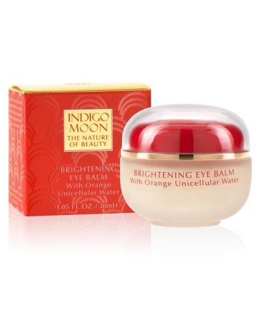 INDIGO MOON Brightening Eye Balm with Orange Unicellular Water 1.05 Ounce