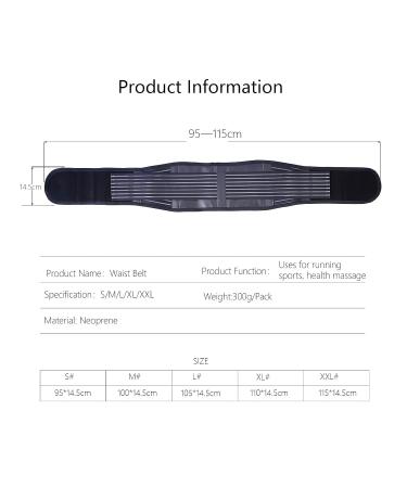 KkaFFe Self-Heating Magnetic Back Support Brace for Lower Back Pain Relief - Small - Buy Online on GoSupps.com