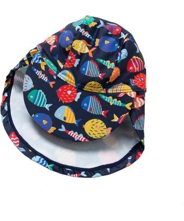 UPF 50+ Baby Boy/Girl Swimsuit with Sun Hat, Colorful Fish Design | 18-24 Months - Buy Online on GoSupps.com