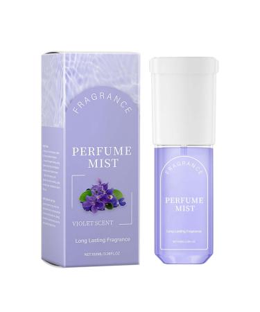 Perfume for Women Violet flower - Body Perfume Spray Romantic Long Lasting Eau De Parfum Captivating Hair Mist Suitable for Travel Size Presents for Women 4.6x4.7x13.4 G