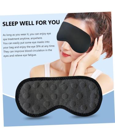 Homoyoyo Masque De Sommeil Pour Yeux Bandeau De Pendant Le Sommeil Cache-yeux Confortable Noir - Buy Online on GoSupps.com