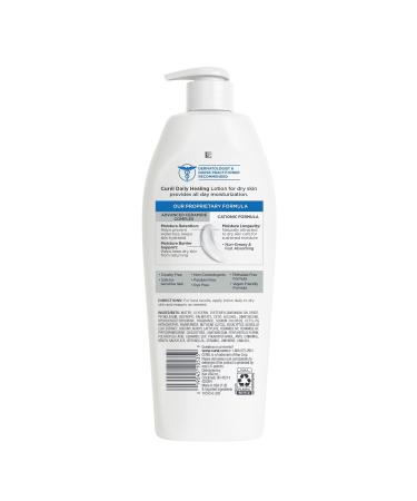 Curel Daily Healing Body Lotion for Dry Skin Hydrating Body Lotion with Advanced Ceramides Complex Dermatologist Recommended 13 Oz Pack of 3 - Buy Online on GoSupps.com