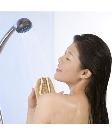 Milist Luffa Bath Towel & Shower Washer - Natural Back Scrubber & Travel Bath Brush - Buy Online on GoSupps.com