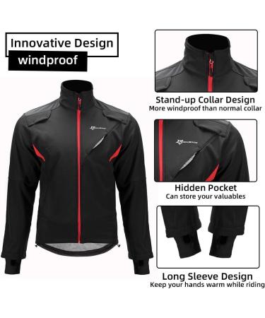 ROCKBROS Men's Winter Cycling Jacket & Trousers | Long Windbreaker & Leisure Pants S-4XL - Ideal for International Shipping - Buy Online on GoSupps.com