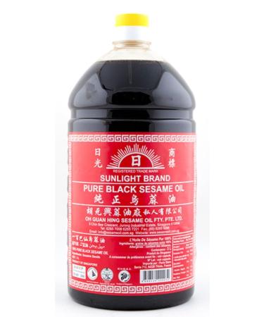 Sunlight Black Sesame Oil 3L/Bottle (1)