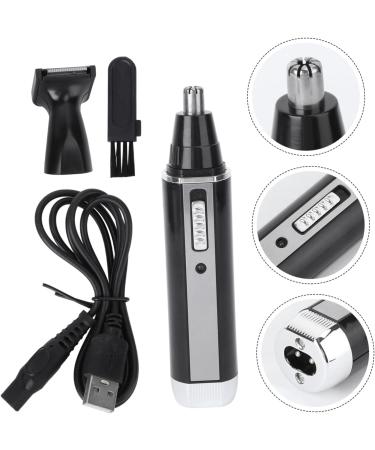 FRCOLOR 2Pcs 2 Electric Trimmer Nose Trimmer Ear Hair Trimmer Best Nose Hair Trimmer Nose And Ear Trimmer Nose Hair Clipper Nose Hair Organ Multifunction Mediumx2pcs Blackx2pcs - Buy Online on GoSupps.com