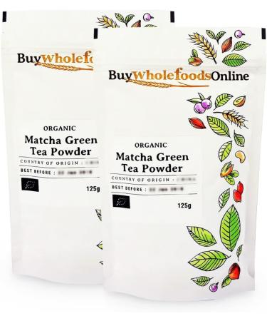 Organic Matcha Green Tea Powder (Tsuru) 250g - Buy Online on GoSupps.com