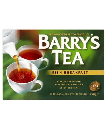 Barry's Tea Teabags Barry Irish Breakfast Tea (80) - Pack of 6