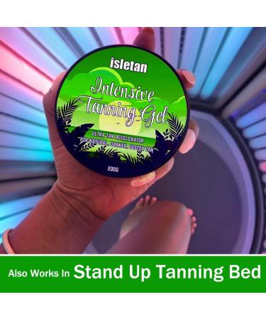 Intensive Watermelon Tanning Gel - 200g for Outdoor Sun & Tanning Bed | Achieve a Gorgeous Tan - Buy Online on GoSupps.com