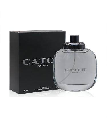 Catch's Cologne Bold & Sophisticated Scent Perfume for Men With Citrus Spice And Woody Notes Long Lasting Fragrance For All Occasions Catch 3.4 Fl Oz (Pack of 1)