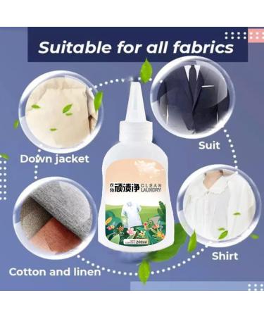 Garment Stubborn Stain Cleaner Emergency Stain Rescue Stain Remover Garment Stain Remover for Quick Remove Oil Stains Coffee Juice Blood Etc (1pcs) - Buy Online on GoSupps.com