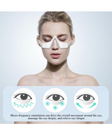 3D Eye Massager with Vibration | Eye Care Device for Dark Circles & Firming | Massage Glasses for Eye Beauty - Buy Online on GoSupps.com