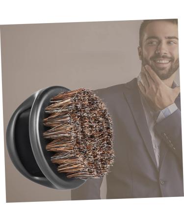 Fomiyes Fade Brush for Men - Soft Bristle Beard & Mustache Brush | Portable Hair Design Tool - Buy Online on GoSupps.com