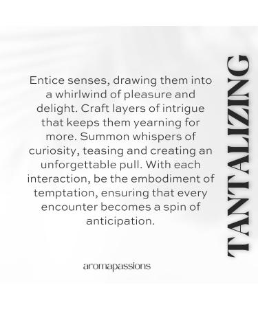 aromapassions TANTALIZE | Inspired by G. ARMNI CODE PROFUMA | Pheromone Perfume for Men | Extrait De Parfum | Long Lasting Dupe Clone Essential Oils Fragrance | Perfume De Hombre | (30 ml / 1 Fl Oz) - Buy Online on GoSupps.com