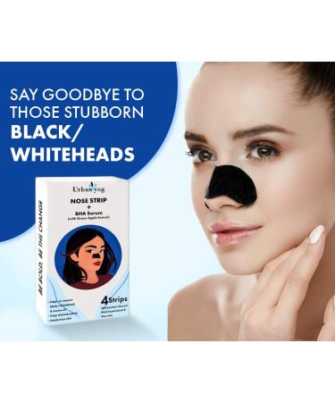 Buy Black Nose Strips (4 Strips) - Whitehead Remover & BHA Serum for Pore Treatment | Fast International Shipping - Buy Online on GoSupps.com