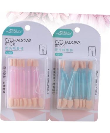 OHPHCALL 24pcs Makeup Eyeshadow Brush Eyeshadow Blending Brush Eyeshadow Sponge Brush Eyeshadow Paint Brush - Buy Online on GoSupps.com