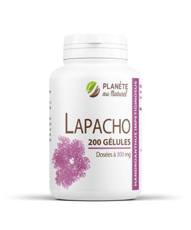 Lapacho Pau d'Arco - 300mg - 200 capsules - Natural Planet