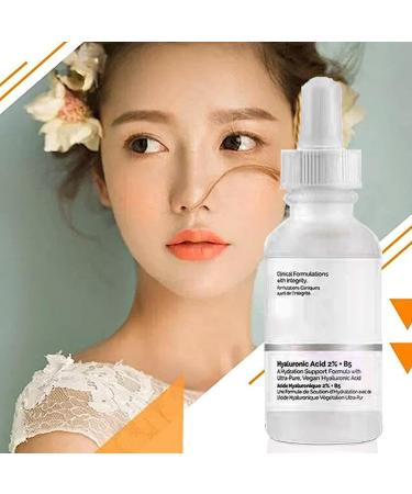 Hyaluronic Acid 2%+B5 Hyaluronic Acid Serum Acid Serum Anti Aging Facial Brightening Serum Hyaluronic Acid for Face Hydrated Hyaluronic Acid Serum for Hydrated Hydraulic Acid Serum - Buy Online on GoSupps.com