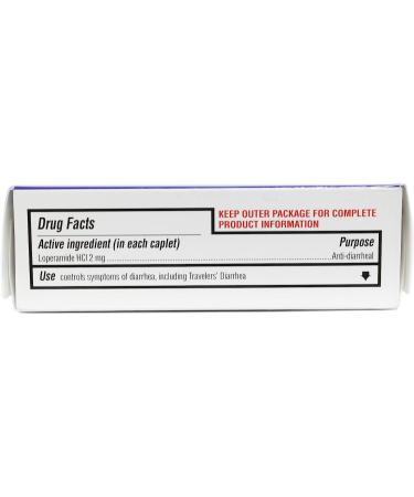 Quality Choice Anti-Diarrheal Loperamide HCI Tablets 2mg - 24 Caplets - Buy Online on GoSupps.com