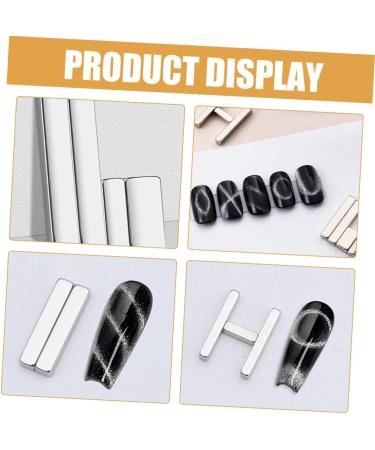 minkissy 4 Sets magnets for nails nail polish magnet for nails French Strip tool magnet 4 piece set magnet set nail Manicure tools suite manicure gel cat eyes magnets magnetic - Buy Online on GoSupps.com