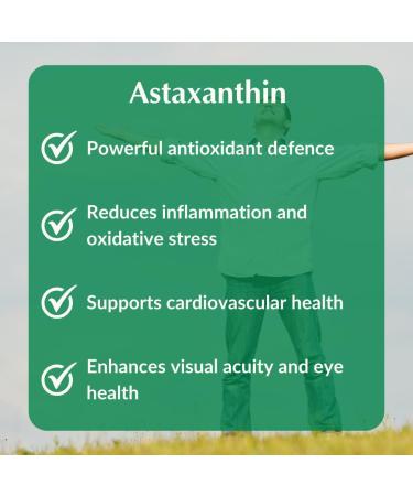 Provita Astaxanthin Forte - Premium 15mg Dose Potent Antioxidant Protection Against Cell Damage Boost Cardiovascular & Vision Health - Buy Online on GoSupps.com