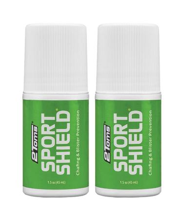2Toms SportShield, Original Formula, All-Day Anti Chafe and Blister Prevention, Waterproof Protection from Chafing and Skin Irritation, 1.5 Ounce, 2 Bottles - Buy Online on GoSupps.com