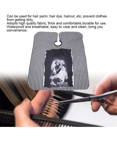 Buy Multifunctional Black Waterproof Hairdressing Cloak - Hair Cutting Apron for Styling Home Barber Shop & Color Protection - Buy Online on GoSupps.com