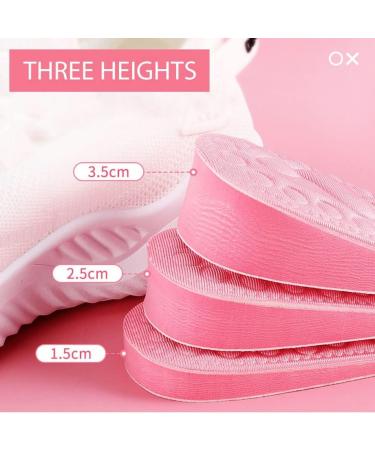 CSCDD Women's Height Increase Insoles - Memory Foam Wedge Inserts for Comfort & Style (A1.5cm Size 35-36 - Buy Online on GoSupps.com