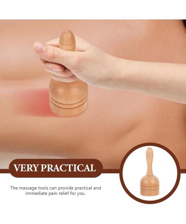 Minkissy Handheld Wooden Cup Massage Tool - Maderotherapy & Lymphatic Drainage Device | Body Shaping | 18x7.5cm - Buy Online on GoSupps.com