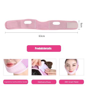 V Facial Masks & Ifude Double Chin Remover - Anti-Fold Face Mask for Firming & Reducing Sagging Skin - Buy Online on GoSupps.com