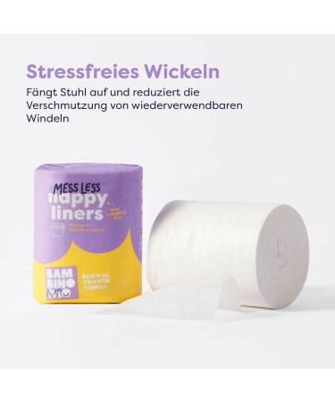 Bambino Mio Supersoft Biodegradable Diaper Fleece - 100 Pieces | Eco-Friendly Baby Care - Buy Online on GoSupps.com