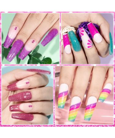 Supwee Neon Reflective Gel Polish - 8 Colors, 7ML (0.24fl oz) - Sparkle Glitter UV Gel Manicure for DIY at Home - Buy Online on GoSupps.com