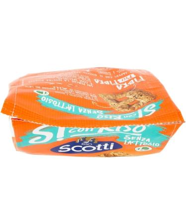  Italian Gourmet E.R. Riso Scotti Si with Rice Biscuit Whole Grain Biscuits 350g Lactose Free Palm Oil Free Milk Protein 3 Pack - Buy Online on GoSupps.com