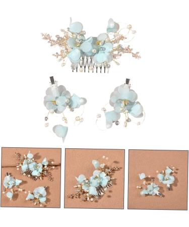 Angoily 1 Hair Comb Bridal Headpieces for Wedding Rhinestone Side Combs Crystal Headpiece Crystal Hairpin Combs Wedding Rhinestone Headdress Wedding Veil Bride Pearl Chic Alloy - Buy Online on GoSupps.com