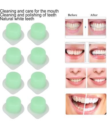 20 Pieces Natural Teeth Polishing Cream | Whitening & Tartar Protection | Best Oral Care Paste - Buy Online on GoSupps.com