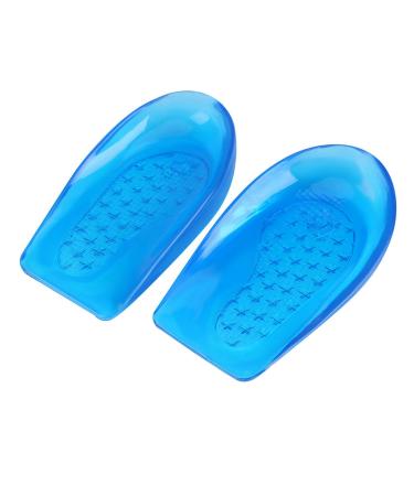 O X Leg Insoles Silicone Gel Foot Orthotic Arch Support Shoes Insert Pads Heel Cup Posture Corrective Heel Cups for Heel Pain Heel Cups for Shoes Posture Corrective Heel Cups(S34-40)