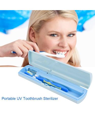 Portable Toothbrush Sterilizer & Organizer | USB Disinfectant for Travel & Work - Buy Online on GoSupps.com