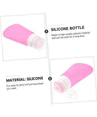 3pcs Silicone Press Bottle Refillable Bottles Leakproof Containers Shampoo Bottle Portable Travel Bluex3pcs Size 3x3pcs - Buy Online on GoSupps.com